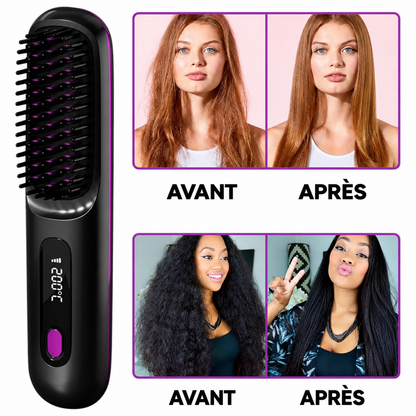 Brosse lissante sans fil