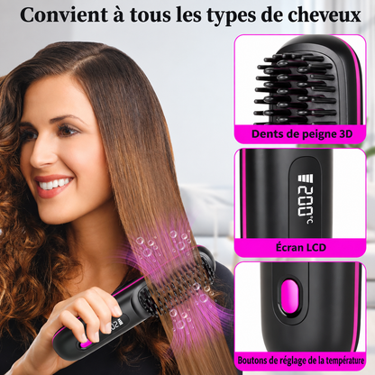Brosse lissante sans fil